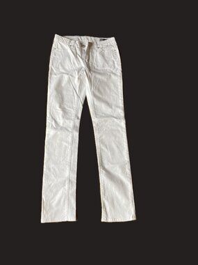 Buffalo David Bitton Cotton Jeans, NEW WITHOUT TAGS,Size 4,Straight Legs,White